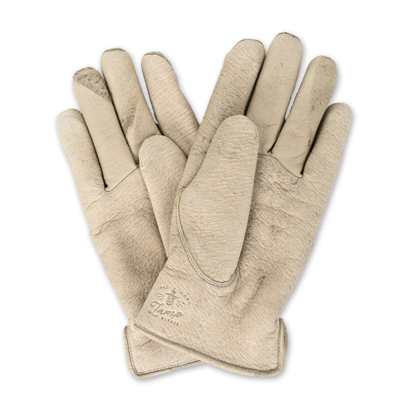 【JAKS GARAGE SPECIAL EDITION】Lamp gloves × Cycle Zombies - Winter glove - Vintage Greige