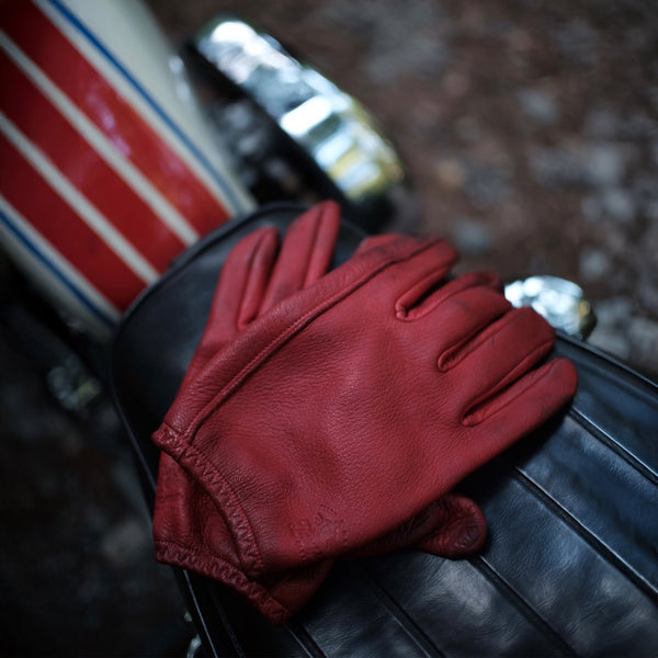 Lamp gloves -Utility glove Shorty- RED