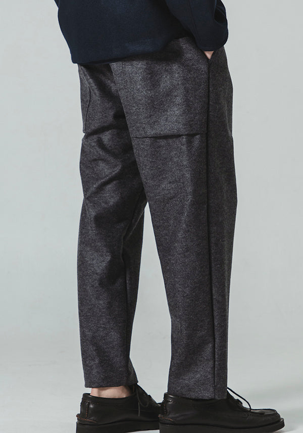 JACKMAN - COMP WOOL UMPS PANTS  - HEATHER BLACK