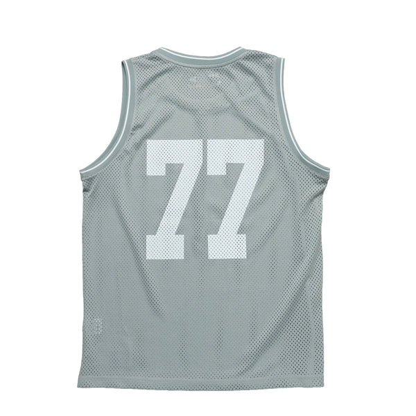 BEACHED DAYS × BLUCO - MESH TANKTOP - GRAY