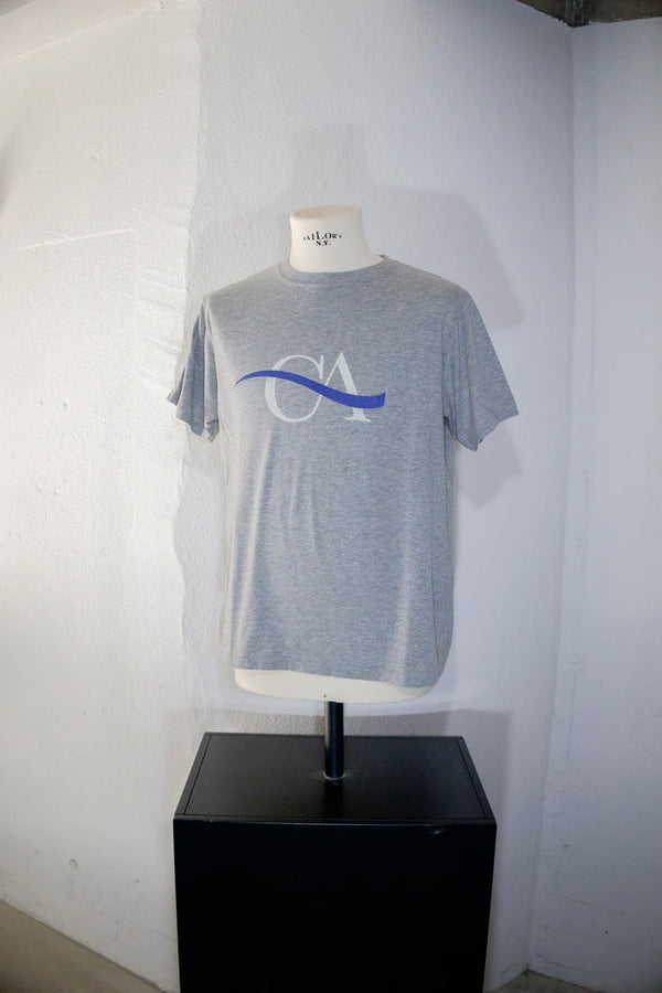 melple - PASADENA SHORT SLEEVE CA - HEATHER GRAY