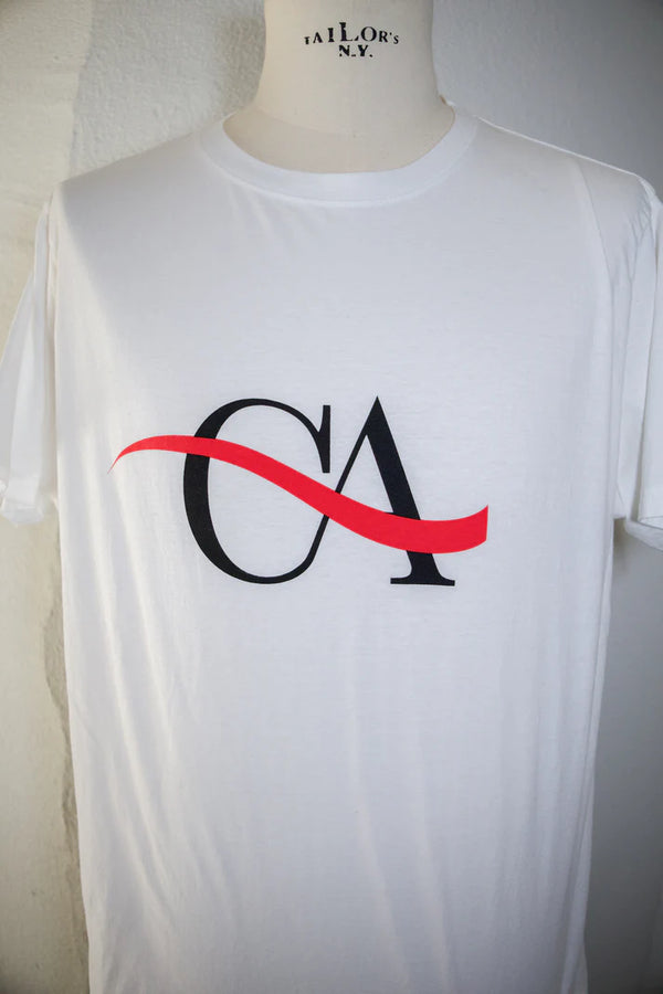 melple - PASADENA SHORT SLEEVE CA - WHITE