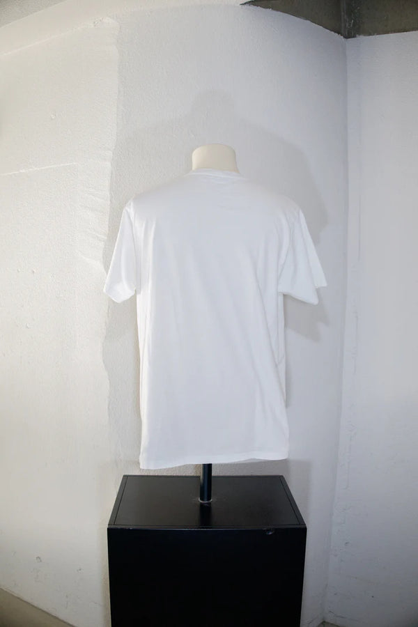 melple - PASADENA SHORT SLEEVE CA - WHITE