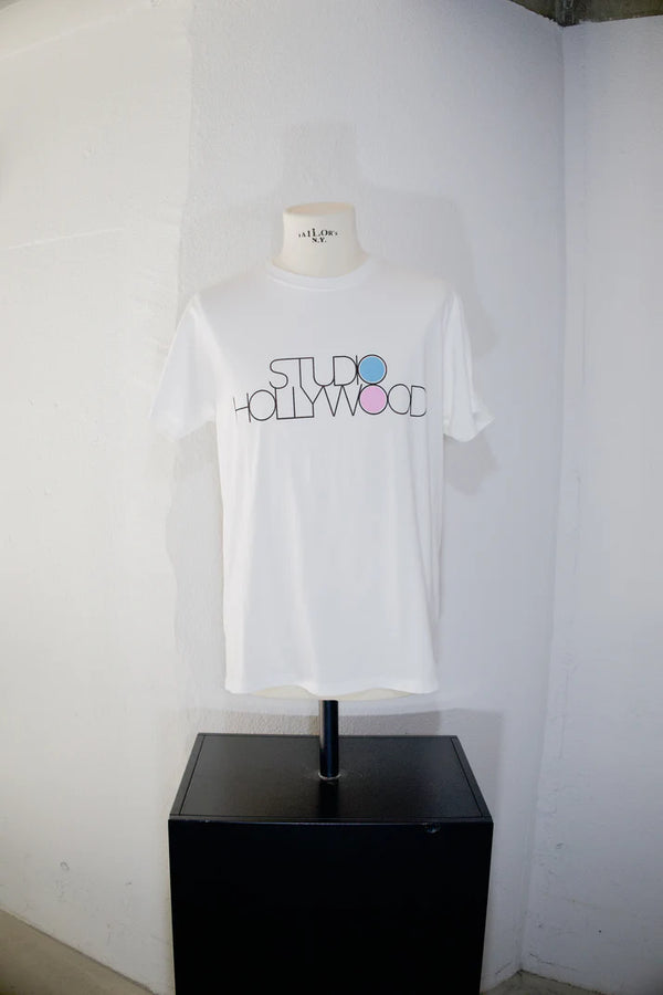 melple - PASADENA SHORT SLEEVE HOLLYWOOD - WHITE