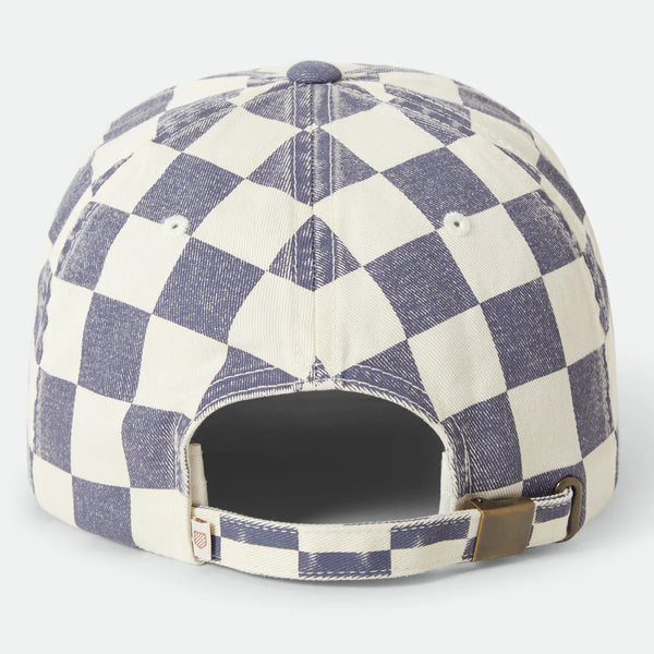 BRIXTON - OUT FOR A GOOD TIME LP ADJT - NAVY GINGHAM