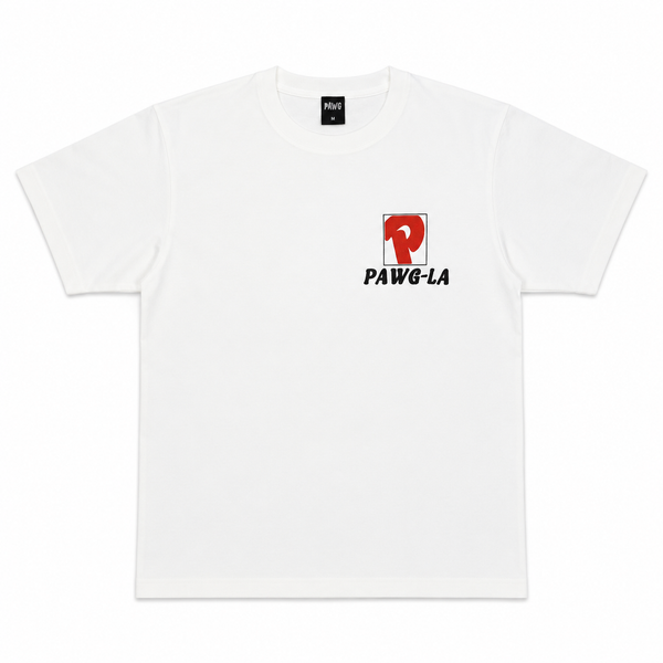 PAWG - PAWG OF DEATH TEE - WHITE