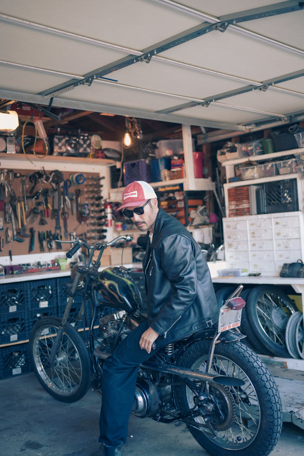 PAWG×FUELS - DOUBLE RIDERS JACKET - BLACK