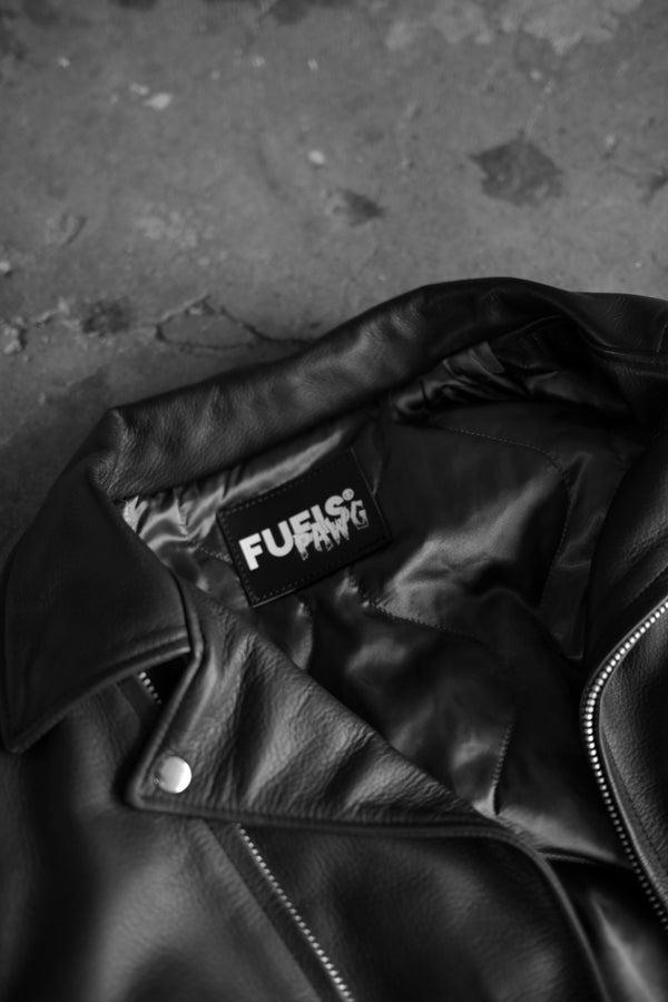 PAWG×FUELS - DOUBLE RIDERS JACKET - BLACK