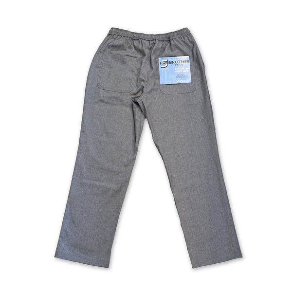 FIVE BROTHER - T/R  EASY PANTS - GREY