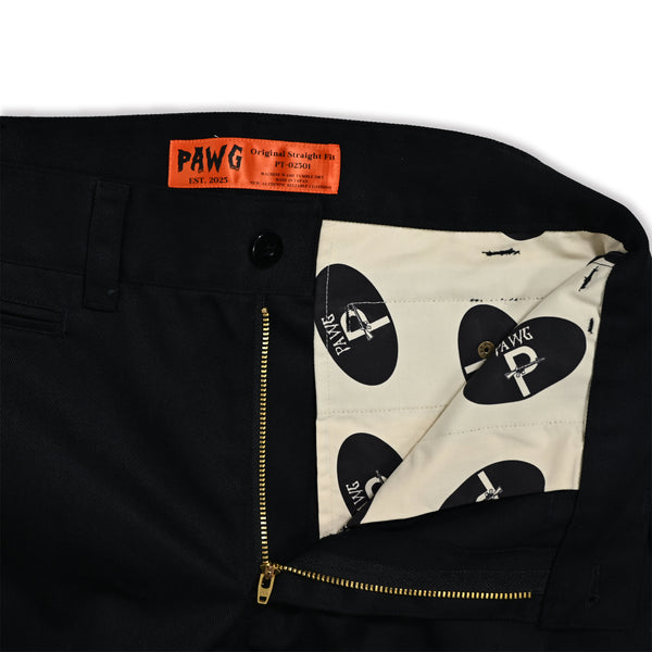 PAWG - ORIGINAL T/C WORK PANTS - BLACK