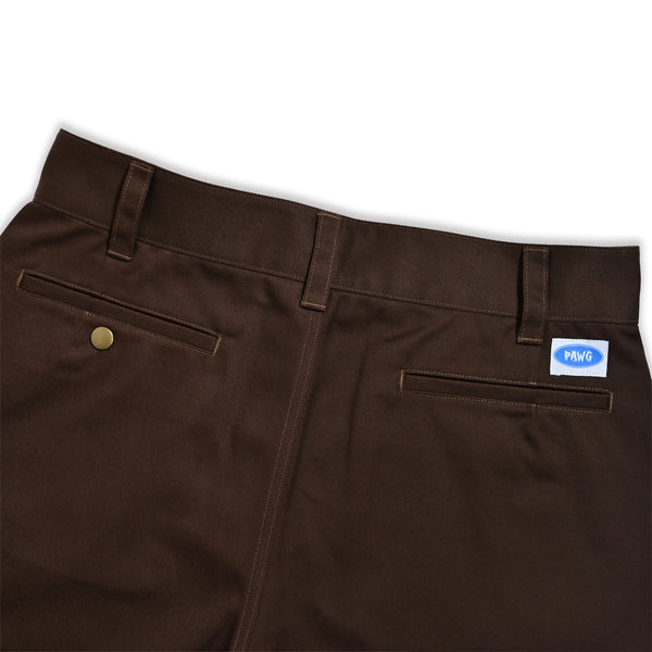 PAWG - ORIGINAL T/C WORK PANTS - BROWN