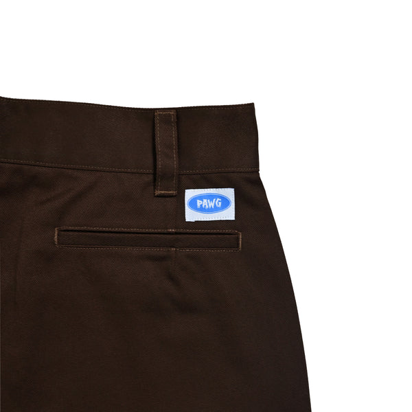 PAWG - ORIGINAL T/C WORK PANTS - BROWN