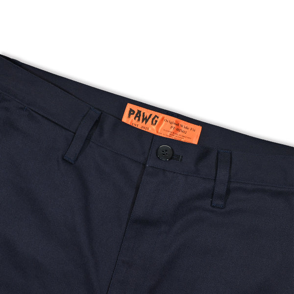 PAWG - ORIGINAL T/C WORK PANTS - NAVY