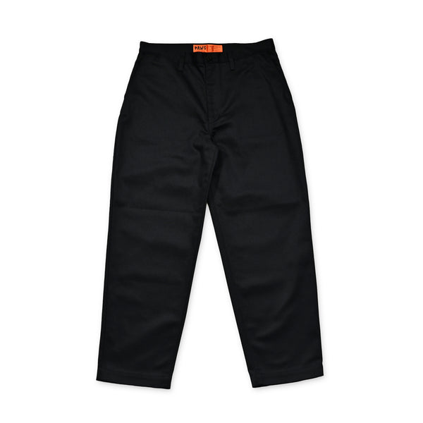 PAWG - ORIGINAL T/C WIDE TAPERED PANTS - BLACK