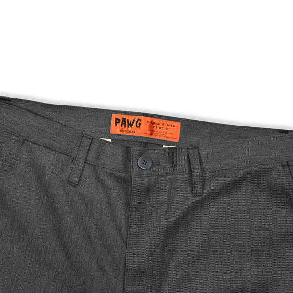 PAWG - ORIGINAL T/C WIDE TAPERED PANTS - GRAY