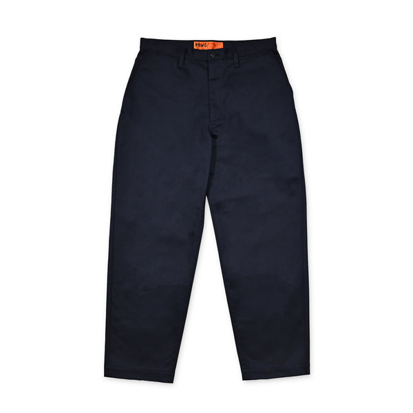 PAWG - ORIGINAL T/C WIDE TAPERED PANTS - NAVY