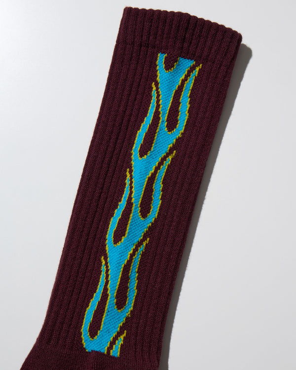 RADIALL - FLAMES - BURGUNDY