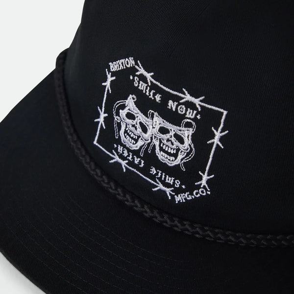 BRIXTON - SMILE ALWAYS HP SNPK - BLACK