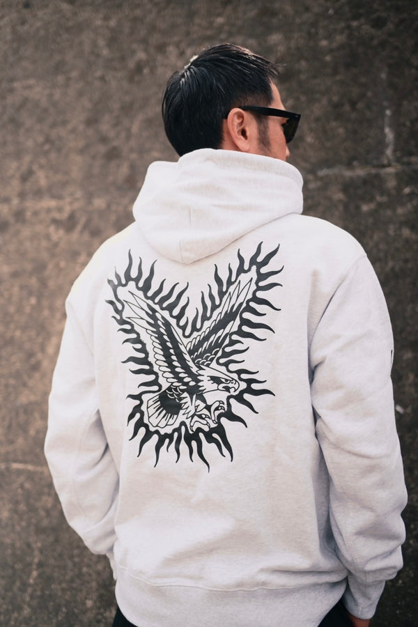 PAWG×BEWARE CHOPPER - EAGLE PARKA - ASH GRAY