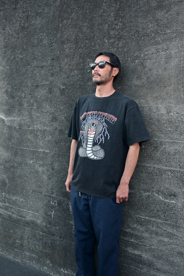 PAWG - LOUD PIPES TEE - BLACK