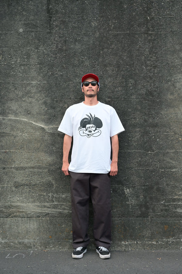 PAWG - 60'S ROCKN’ ROLL MICKEY TEE - WHITE
