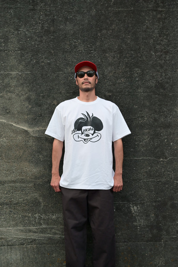 PAWG - 60'S ROCKN’ ROLL MICKEY TEE - WHITE