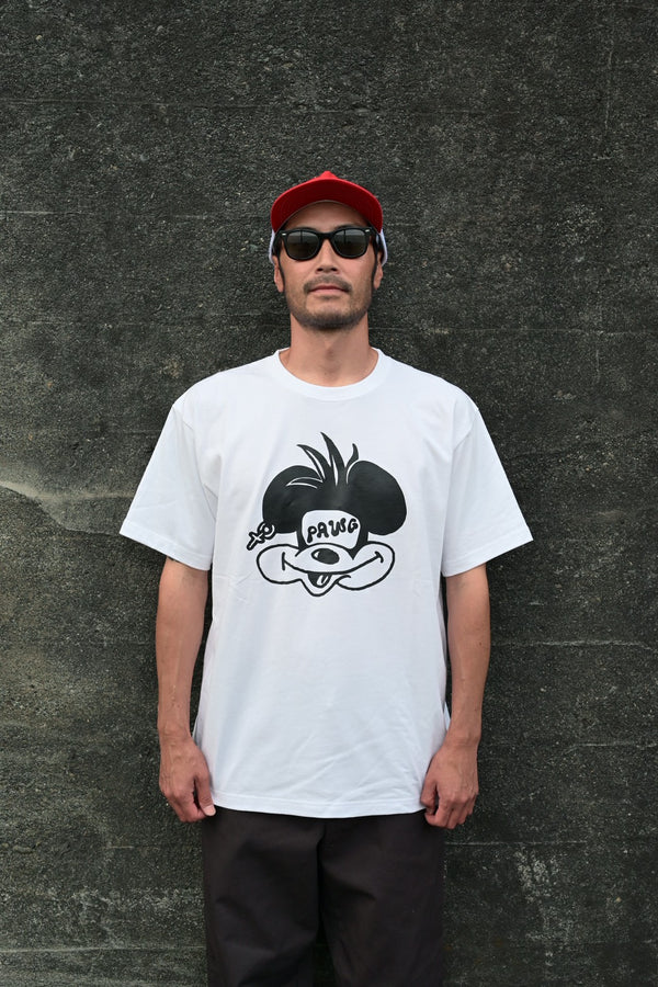 PAWG - 60'S ROCKN’ ROLL MICKEY TEE - WHITE
