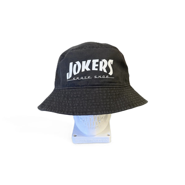 JOKERS'S SKATE SHOP - HOMETOWN BUCKET HAT - BLACK