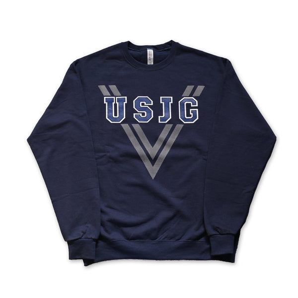 BLACKJAKS - USJG CREW SWEAT - NAVY