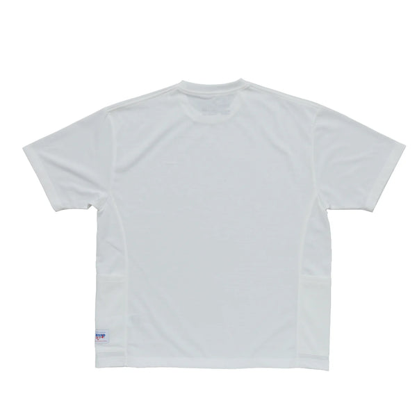 BEACHED DAYS × BLUCO - FUNCTIONAL SIDE POCKET TEE - WHITE
