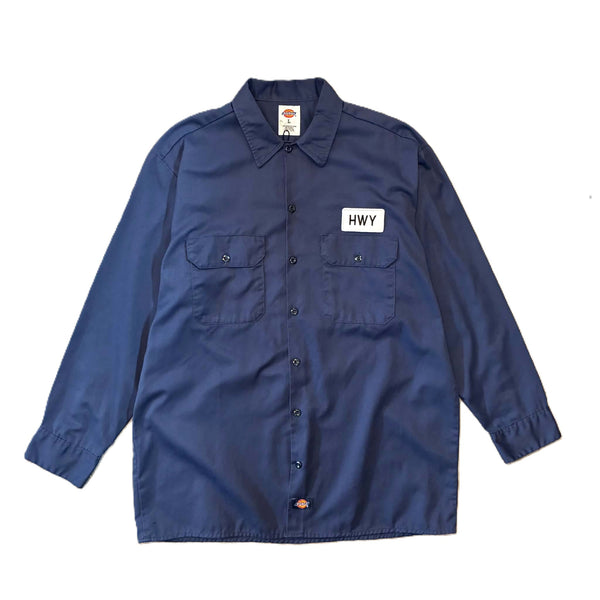 HWY - HWY CUSTOMIZED  DICKIES L/S SHIRT