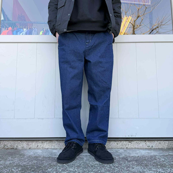 BIGMIKE - DEMIM EASY PANTS - D.INDIGO