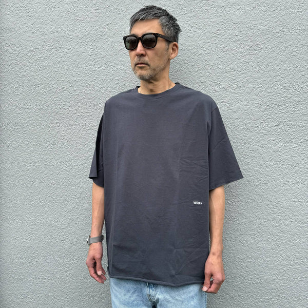 WAX - CUT OFF TEE - CHARCOAL