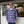 HOUSTON - PRINT FLANNEL O/C SHIRT - BLUE