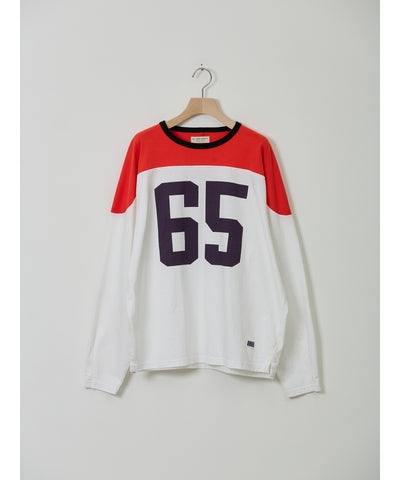 ILL ONE EIGHTY -1965" FOOTBALL TEE - RED