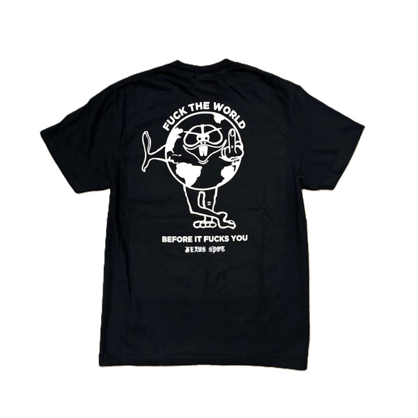 BEAVS SPOT - FTW POCKET TEE - BLACK