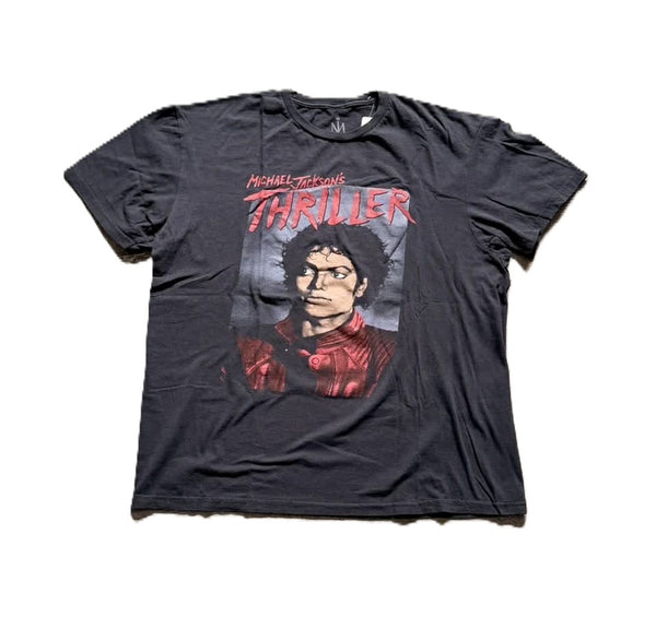 THRIFTY LOOK - THRIFTY MICHAEL JACKSON TEE - BLACK