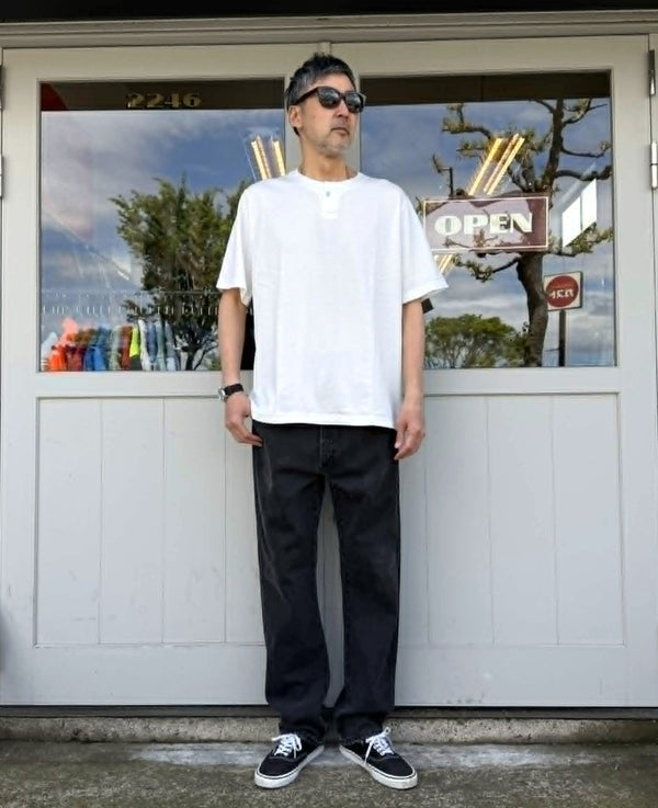 JACKMAN - HENLEYNECK T-SHIRT - WHITE