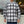 HOUSTON - PRINT FLANNEL O/C SHIRT - BLACK