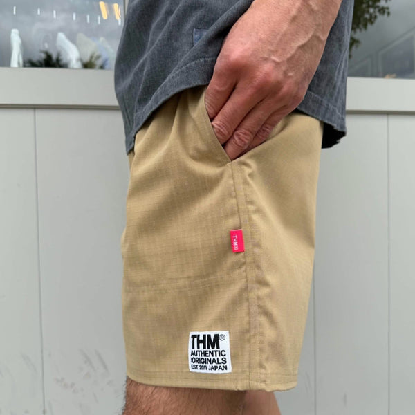 THE HARD MAN - THM STANDARD SHORTS - CAMEL
