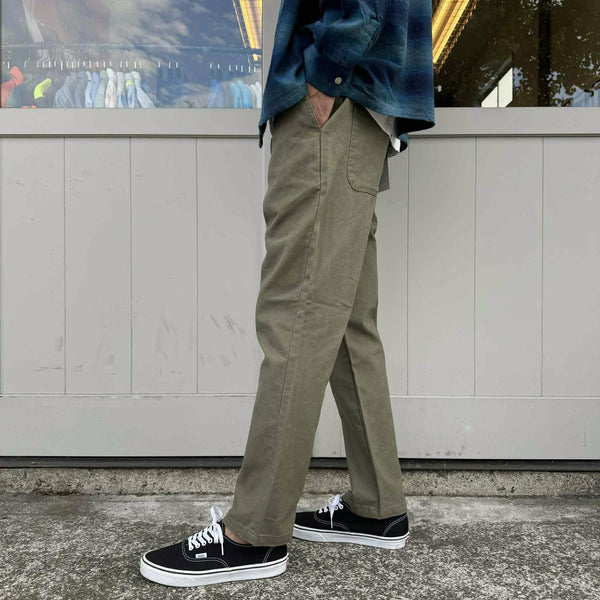 FIVE BROTHER -  DUCK EASY PANTS - L.OLIVE
