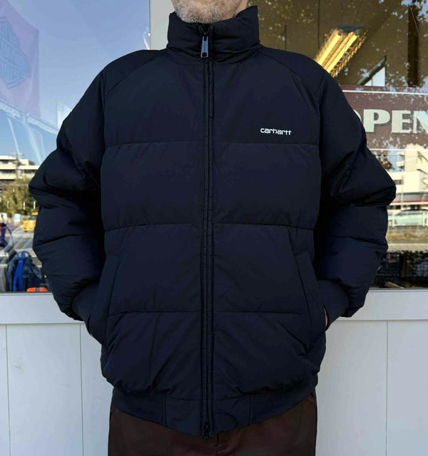 Carhartt WIP - NEBRASKA JACKET - BLACK / WHITE