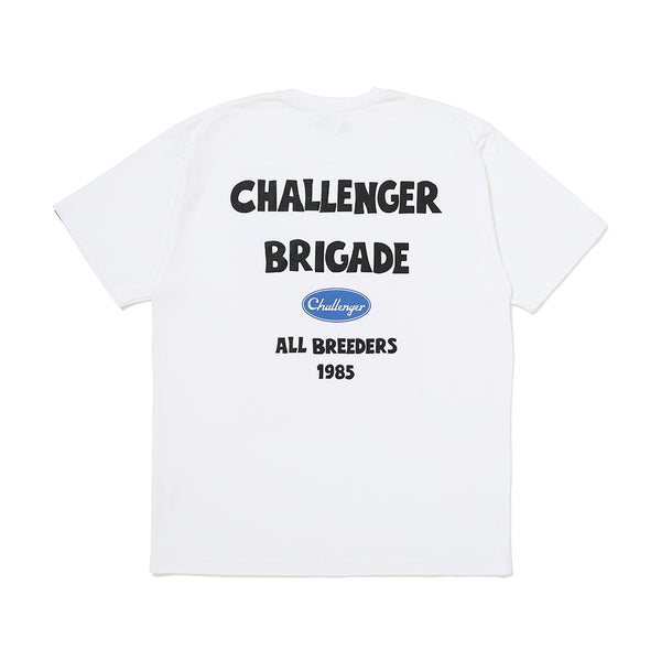 CHALLENGER - BRIGADE TEE - WHITE