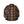 BIGMIKE - HEAVY FLANNEL L/S SHIRT - BROWN x BLACK