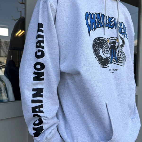 CHALLENGER - SNAKE HOODIE - GRAY