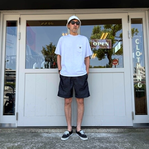 BLUCO - STRETCH SUMMERCORD EASY SHORTS - BLACK
