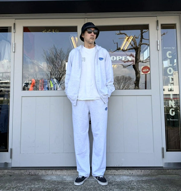 CHALLENGER -BRIGADE ZIP HOODIE - GRAY