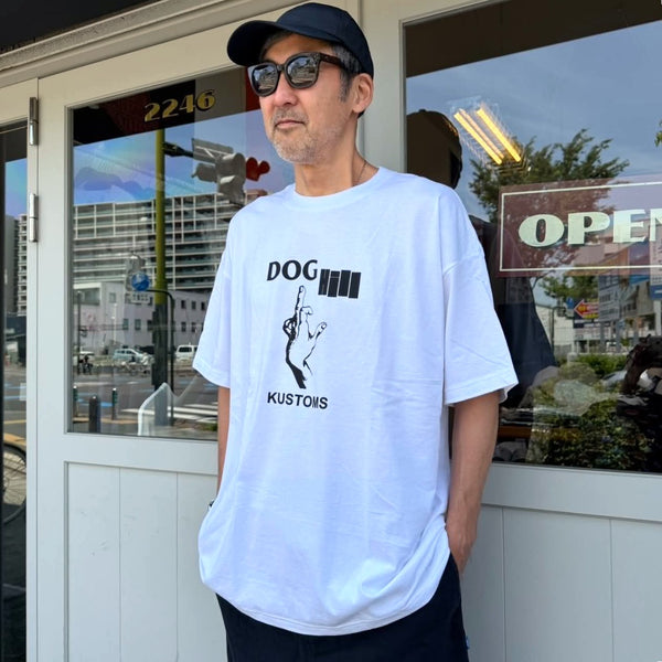 DOGHILL KUSTOMS - FUCK YOU LOGO TEE- WHITE
