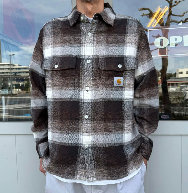 Carhartt WIP - L/S ESTERSON SHIRT - ESTERSON CHECK, TOBACCO