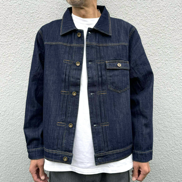 FIVE BROTHER -  LIGHT OZ DENIM JACKET - INDIGO